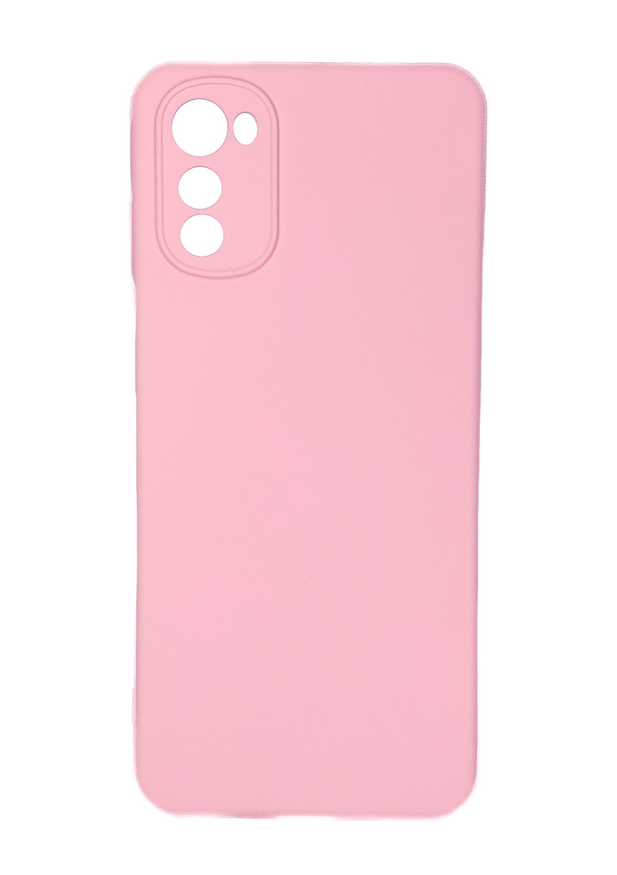 Protectores para celular  para Motorola  MOTO E32 Funda de silicona con felpa Rosa